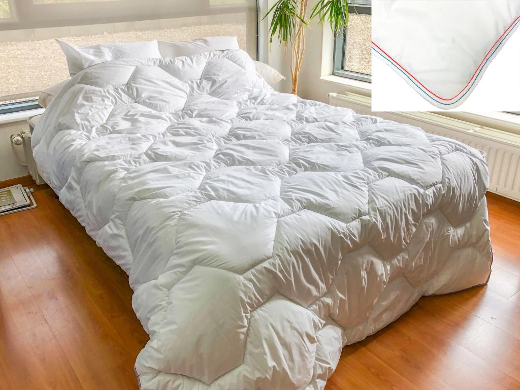 Pack Couette Sensation Duvet En Percale De Coton 240x260 Cm + 2 Oreillers 65x65 Cm - AUXENCE 4 Pack Couette Sensation Duvet En Percale De Coton 240x260 Cm + 2 Oreillers 65x65 Cm - AUXENCE – Image 4