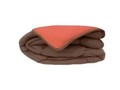 Couette Chaude Microfibre 400 Gr/m2 CALGARY Chocolat + Corail 140x200cm 9 Couette Chaude Microfibre 400 Gr/m2 CALGARY Chocolat + Corail 140x200cm -Literie Magasin couette 8895141