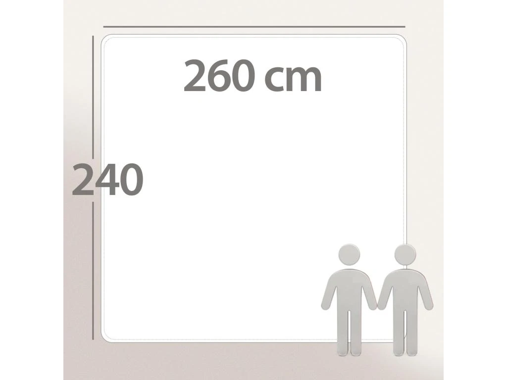 Couette Hiver 260x240 Cm CASTOR Garnissage Fibre Polyester 400 G/m2 6 Couette Hiver 260x240 Cm CASTOR Garnissage Fibre Polyester 400 G/m2 – Image 6