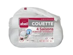 ABEIL Couette 4 Saisons ANTI-ACARIENS 220x240cm