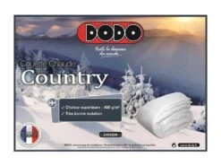 DODO Couette Chaude 400gr/m2 COUNTRY 140x200cm -Literie Magasin couette 8896403