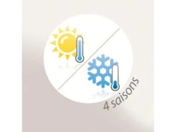 Couette 240x220 Cm 4 Saisons FINLANDE Garnissage Naturel Duvet De Canard 180+300 = 480 G/m2 -Literie Magasin couette 8897133