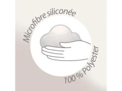 Couette Hiver 260x240 Cm CARESSE Garnissage Polyester 450 G/m2 -Literie Magasin couette 8897929