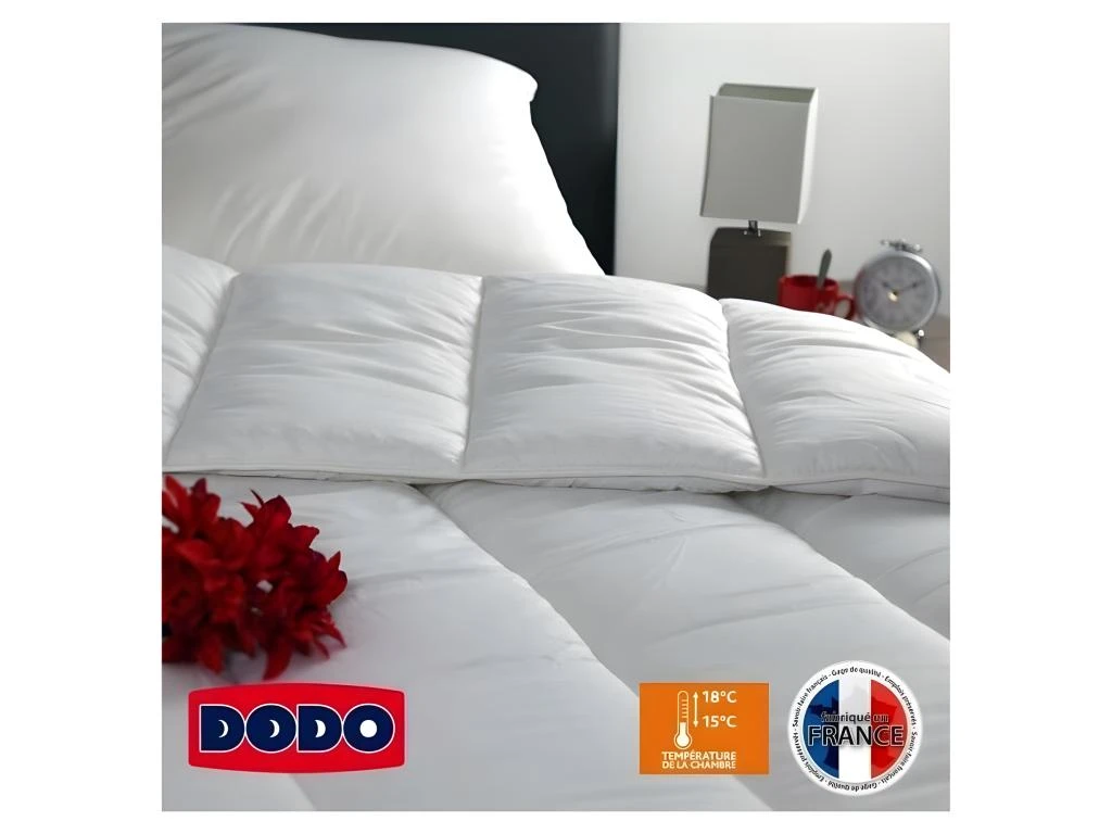 Couette Chaude 400gr/m² VANCOUVER 220x240 Cm Blanc 2 Couette Chaude 400gr/m² VANCOUVER 220x240 Cm Blanc – Image 2