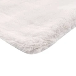 Couverture 100x150 Cm Fausse Fourrure De Lapin Gris -Literie Magasin couverture 100x150 cm fausse fourrure de lapin gris 3666722496773 631110