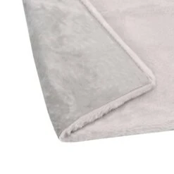 Couverture 100x150 Cm Fausse Fourrure De Lapin Gris -Literie Magasin couverture 100x150 cm fausse fourrure de lapin gris 3666722496773 631111