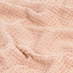 Couverture En Coton 220 X 250 Cm Vieux Rose -Literie Magasin couverture en coton 220 x 250 cm vieux rose 8718475734055 586891