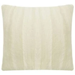 Couverture Et Housse De Coussin 3 Pièces Fausse Fourrure Crème -Literie Magasin couverture et housse de coussin 3 pieces fausse fourrure creme 8718475513261 1352704
