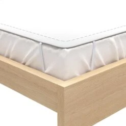 Couvre-matelas Imperméables 2 Pcs Coton 200x200 Cm Blanc 6 Couvre-matelas Imperméables 2 Pcs Coton 200x200 Cm Blanc -Literie Magasin couvre matelas impermeables 2 pcs coton 200x200 cm blanc 3666722858441 771283