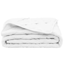 Couvre-matelas Matelassé Blanc 70x140 Cm Lourd
