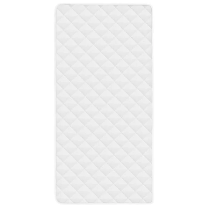 Couvre-matelas Matelassé Blanc 70x140 Cm Lourd 2 Couvre-matelas Matelassé Blanc 70x140 Cm Lourd – Image 2