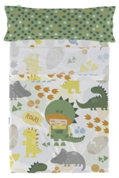 Happydino Parure Drap 160x270 Cm
