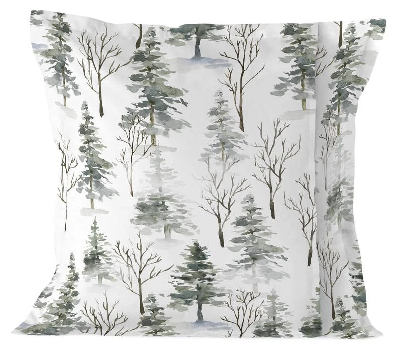Mystical Winter Taie D'oreiller 80x80 Cm 1 Mystical Winter Taie D'oreiller 80x80 Cm