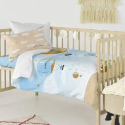 Montgolfiere Set Housse Couette 100x120 -Literie Magasin d6b9003c23cb4936a4e4489c4151176d