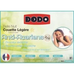 DODO Couette Légere Belle Nuit - 200 X 200 Cm - Blanc -Literie Magasin dodo couette legere belle nuit 200 x 200 cm blanc 3307413284827 731010