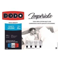 DODO Couette Légere Imperiale - 220 X 240 Cm - Blanc -Literie Magasin dodo couette legere imperiale 220 x 240 cm blanc 3307413284933 762384