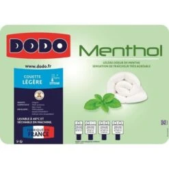 DODO Couette Légere MENTHOL 220x240cm -Literie Magasin dodo couette legere menthol 220x240cm 3307410015332 426163