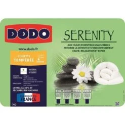 DODO Couette Tempérée SERENITY 200x200cm -Literie Magasin dodo couette temperee serenity 200x200cm 3307410013048 426175