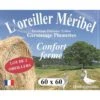 DODO Lot De 2 Oreillers MERIBEL Plumettes 60x60cm