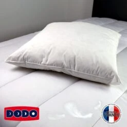 DODO Oreiller Naturel BRETAGNE 60x60cm -Literie Magasin dodo oreiller naturel bretagne 60x60cm 3307410009911 427244