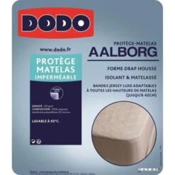 DODO Protege Matelas Aalborg - Matelassé Et Imperméable - 180x200 Cm -Literie Magasin dodo protege matelas aalborg matelasse et impermeable 180x200 cm 3307413188149 461660