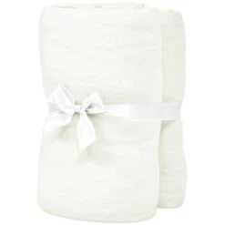 Drap-housse 2 Pcs 190 X 200 Cm Jersey De Coton Blanc Cassé -Literie Magasin drap housse 2 pcs 190 x 200 cm jersey de coton blanc casse 8718475605102 1269152