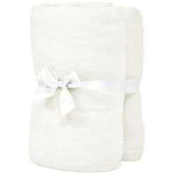 Drap-housse De Berceaux 4pcs Jersey Coton 70x140 Cm Blanc Cassé -Literie Magasin drap housse de berceaux 4pcs jersey coton 70x140 cm blanc casse 8718475605287 586773