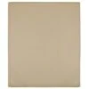 Drap-housse Jersey Taupe 100x200 Cm Coton