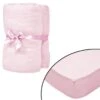 Drap-housse Pour Berceaux 4 Pcs Jersey De Coton 60x120 Cm Rose