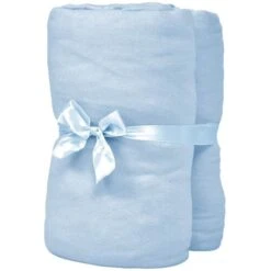 Drap-housse Pour Berceaux 4 Pcs Jersey De Coton 70x140 Cm Bleu -Literie Magasin drap housse pour berceaux 4 pcs jersey de coton 70x140 cm bleu 8718475605270 586769