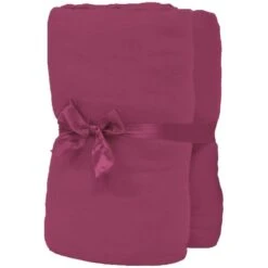 Drap-housse Pour Lit à Eau 2 Pcs 1,8x2 M Jersey Coton Bordeaux -Literie Magasin drap housse pour lit a eau 2 pcs 1 8x2 m jersey coton bordeaux 8718475604969 586717