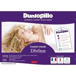 DUNLOPILLO Couette Tres Chaude DIVINE 140x200cm -Literie Magasin dunlopillo couette tres chaude divine 140x200cm 3123600255520 426304