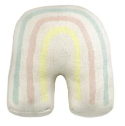 Coussin En Coton Lavable, RAINBOW STAMP