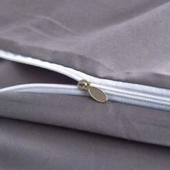 Ensemble De Housse De Couette Anthracite 200x200/60x70 Cm 6 Ensemble De Housse De Couette Anthracite 200x200/60x70 Cm -Literie Magasin ensemble de housse de couette anthracite 200x200 60x70 cm 8718475562788 1352754