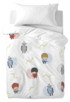 Beep Set Housse Couette Berceau 100x120