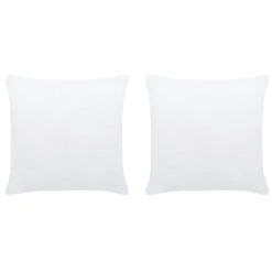 Garnitures De Coussin 2 Pcs 30x30 Cm Blanc