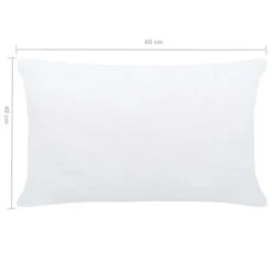 Garnitures De Coussin 2 Pcs 60x40 Cm Blanc -Literie Magasin garnitures de coussin 2 pcs 60x40 cm blanc 3666722519519 587680