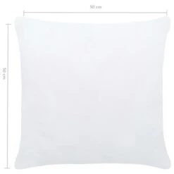 Garnitures De Coussin 4 Pcs 50x50 Cm Blanc -Literie Magasin garnitures de coussin 4 pcs 50x50 cm blanc 8719883881300 587704