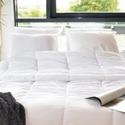 HOME COLLECTION Lot De 4 Oreillers 60x60cm  Blanc -Literie Magasin home collection lot de 4 oreillers 60x60cm blanc 3153633471222 735663