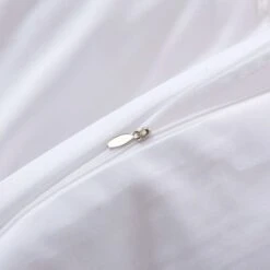 Jeu De Housse De Couette Blanc 140x200/60x70 Cm -Literie Magasin jeu de housse de couette blanc 140x200 60x70 cm 8718475595069 648621