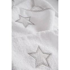 Roba Ensemble De Bain Little Stars (3 élément -Literie Magasin kapuzenhandtuch little stars 3 teilig baumwollstoff weiss 5095944