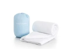 Couette Polyester Effet Duvet 300 Gr/m2 140x200 Cm Blanc -Literie Magasin linge de lit 14004037