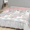Couette Imprimée Enfant En Microfibre - 140 X 200 Cm - 350 Gr/m² - Motif Licorne - BERTO