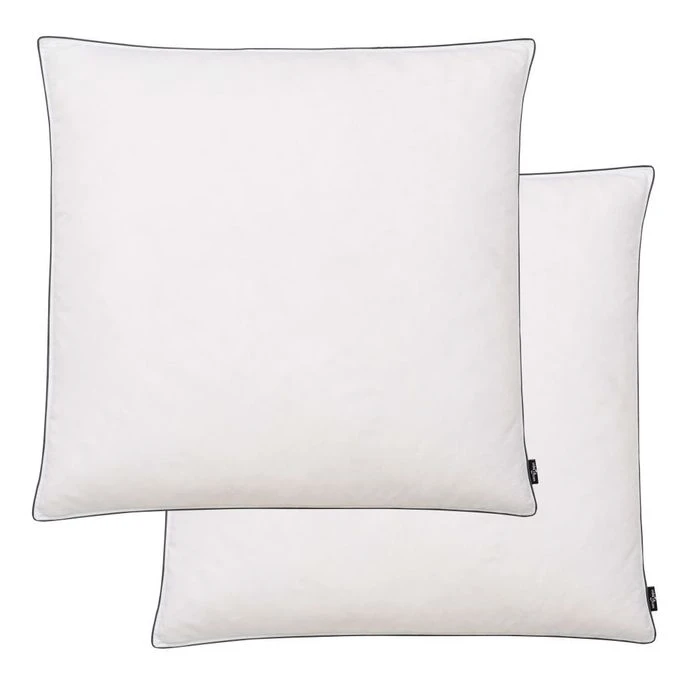 Oreiller 2 Pcs Remplissage De Duvet Léger 80 X 80 Cm Blanc 1 Oreiller 2 Pcs Remplissage De Duvet Léger 80 X 80 Cm Blanc