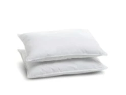 Lot De 2 Oreillers Mémoire De Forme Mixte Anti-acariens - Confort Réglable - 50x70cm