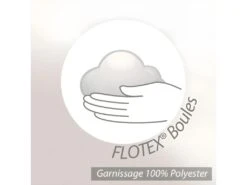 Oreiller 100x80 Cm GRIZZ'LIT FLOTEX Fibre Creuse Polyester -Literie Magasin oreiller 12254411