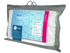 Oreiller 40x60 Cm DOZZA Mousse à Mémoire De Forme Moulée Aquagel
