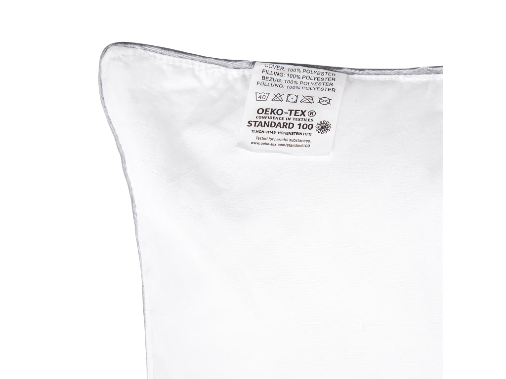 Lot De 2 Oreillers 50 X 60 Cm En Polyester DIRAN 6 Lot De 2 Oreillers 50 X 60 Cm En Polyester DIRAN – Image 6