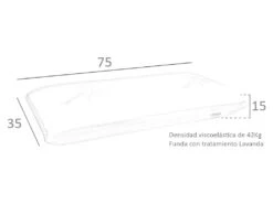 Oreiller Viscoélastique 7131 ANGEL CERDA 11 Oreiller Viscoélastique 7131 ANGEL CERDA -Literie Magasin oreiller 18401105