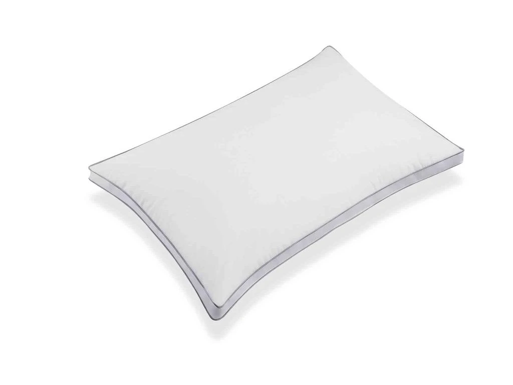 Oreiller Microgel Moelleux Percale Simmons 60x60 Cm 2 Oreiller Microgel Moelleux Percale Simmons 60x60 Cm – Image 2